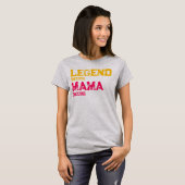 Legendary Mama Vintage Moederdag T-shirt (Voorkant volledig)