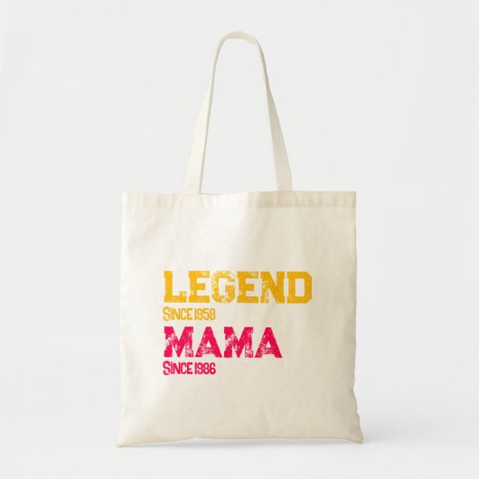 Legendary Mama Vintage Tote Bag (Voorkant)