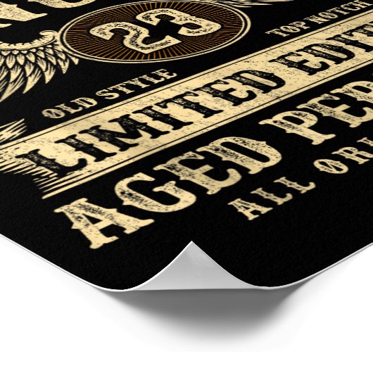 Legendary Man Born January 2003 23rd Birthday  Poster (Hoek)