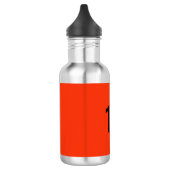 Legendary No. 14 in oranje en zwart Waterfles (Links)