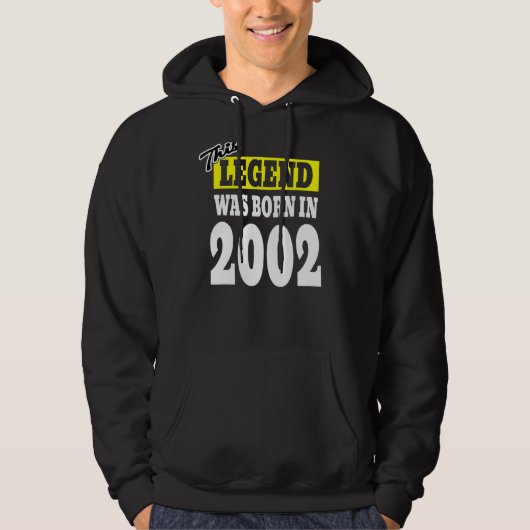 Legendary Pa Legendary Ma Deze legende werd gebore Hoodie (Voorkant)