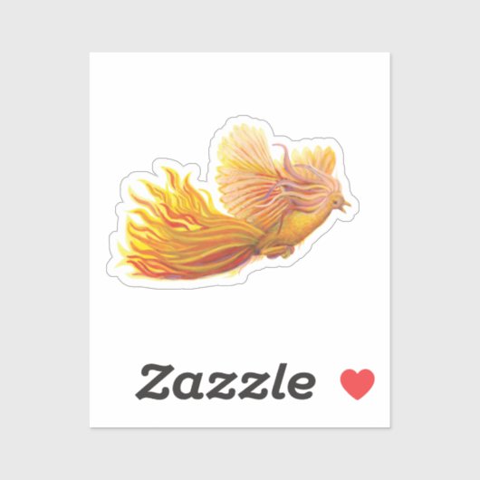 Legendary Phoenix Bird Sticker (Vel)