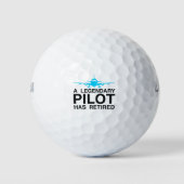 Legendary Pilot in ruste Golfballen (Voorkant)