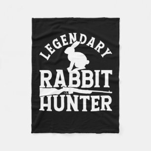 Legendary Rabbit Hunter Fleece Deken
