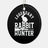Legendary Rabbit Hunter Keramisch Ornament (Links)