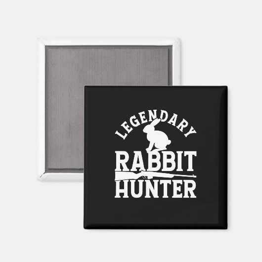 Legendary Rabbit Hunter Magneet (Voorkant / Achterkant)