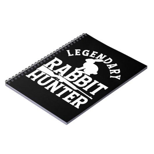 Legendary Rabbit Hunter Notitieboek (Linkerzijde)