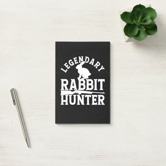 Legendary Rabbit Hunter Post-it® Notes (Kantoor)