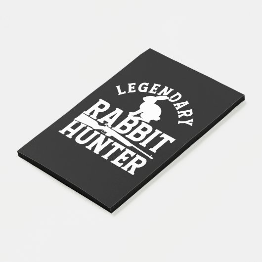 Legendary Rabbit Hunter Post-it® Notes (Schuin)