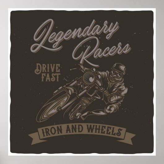 Legendary Racers Poster (Voorkant)