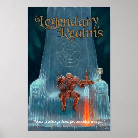 Legendary Realms - Buiten de ruggengraat van de we Poster (Voorkant)