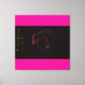 Legendary Rockstar  Canvas Afdruk (Voorkant)