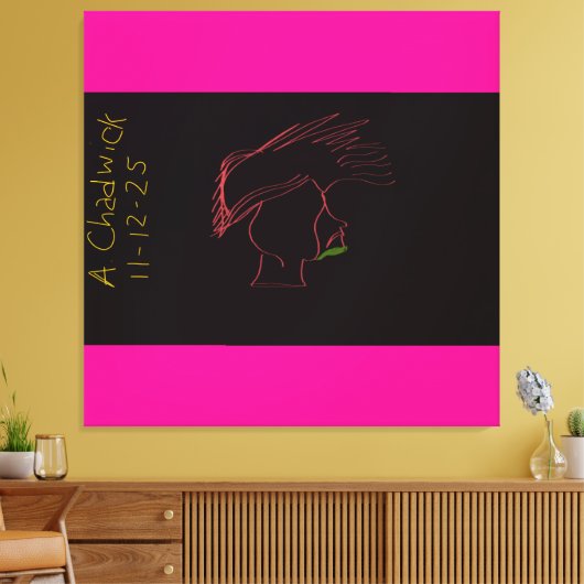 Legendary Rockstar  Canvas Afdruk (Insitu (Woonkamer))