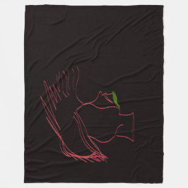 Legendary Rockstar Fleece Blanket Deken