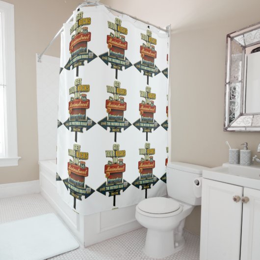 "LEGENDARY" **ROUTE 66** SHOWER CURTATION DOUCHEGORDIJN (In situ)