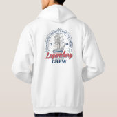 Legendary Sailing Ship Crew Hoodie | Vintage Nauti (Achterkant)