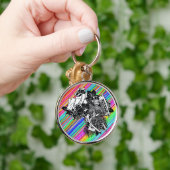 Legendary Samurai Warrior met Katana Design Sleutelhanger (Hand)