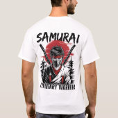 Legendary Samurai Warrior T-shirt (Achterkant)