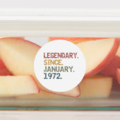 Legendary since January 1972 Labels (Aangebracht)