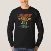 Legendary Since July 1995 T-shirt (Voorkant)
