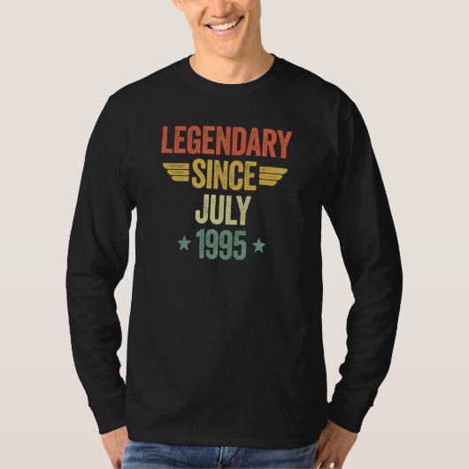 Legendary Since July 1995 T-shirt (Voorkant)
