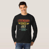 Legendary Since July 1998 T-shirt (Voorkant volledig)