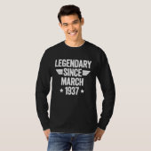 Legendary Since March 1937  1 T-shirt (Voorkant volledig)