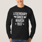 Legendary Since March 1937  1 T-shirt (Voorkant)
