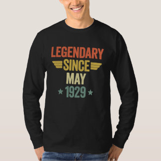 Legendary Since May 1929 T-shirt