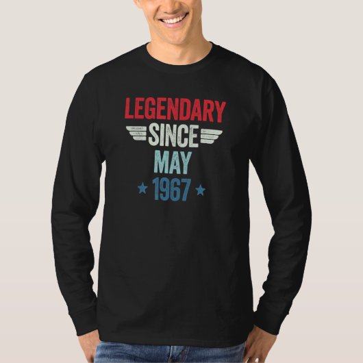 Legendary Since May 1967_1 T-shirt (Voorkant)