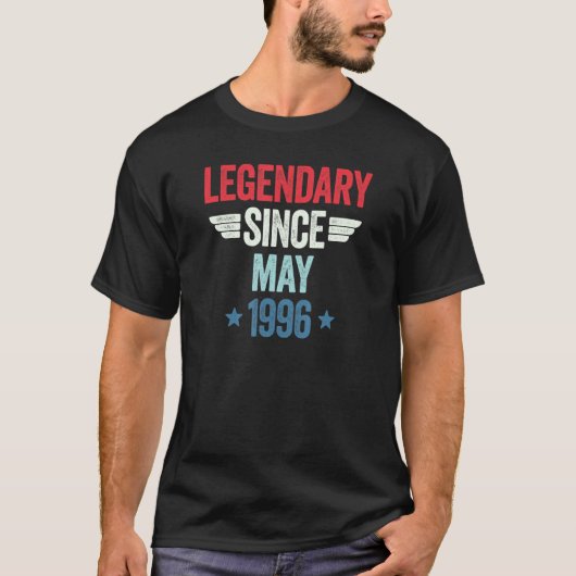 Legendary Since May 1996_1 T-shirt (Voorkant)