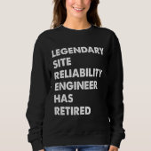 Legendary Site Reliability Engineer Has Retired Trui (Voorkant)
