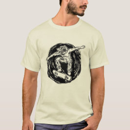 Legendary Skater Doing Mid-Air Skateboarden T-shirt