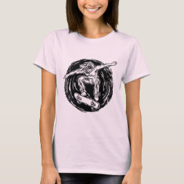 Legendary Skater Doing Mid-Air Skateboarden T-shirt