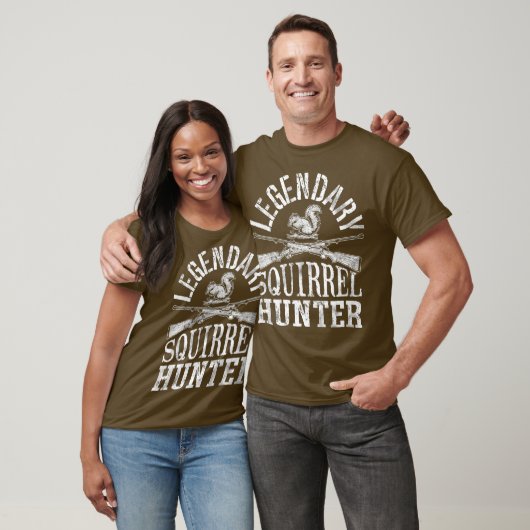 Legendary Squirrel Hunter Hunter Hunting Funny  T-shirt (Unisex)