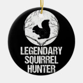 Legendary Squirrel Hunter Keramisch Ornament (Voorkant)
