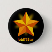 Legendary Star bdd76Star Emoticon Badge Ronde Button 5,7 Cm (Voorkant)