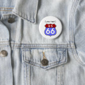 Legendary US Route 66 Button (In situ)