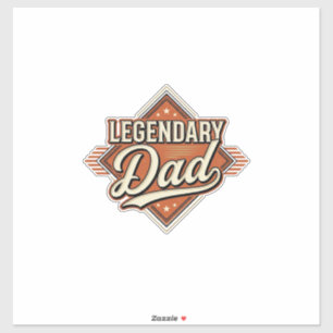 Legendary Vader Vintage Gravure Shirt Ontwerp (2)_ Sticker
