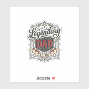 Legendary Vader Vintage Gravure Shirt Ontwerp (3)_ Sticker