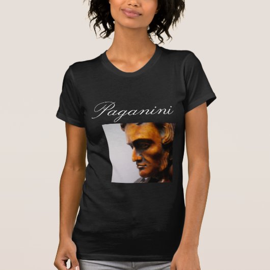 Legendary Violinist Paganini T-shirt (Voorkant)