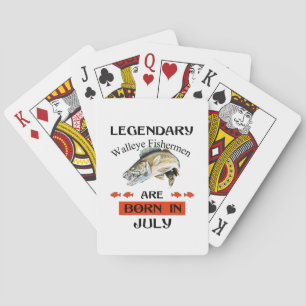 Legendary Walleye Fishermen is in juli geboren Pokerkaarten