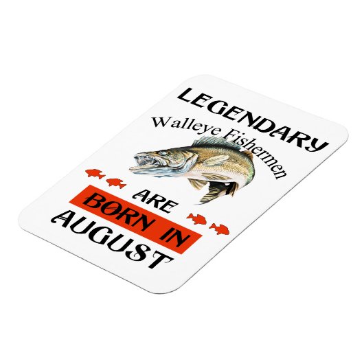 Legendary Walleye Fishermen wordt in augustus gebo Magneet (Linkerzijde)