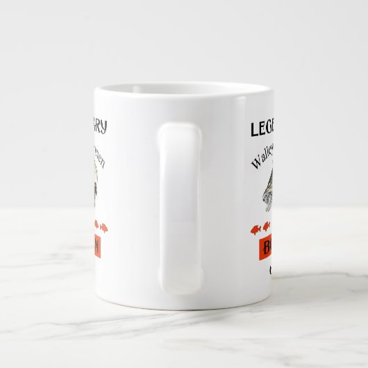 Legendary Walleye Fishermen wordt in juni geboren Grote Koffiekop (Achterkant)