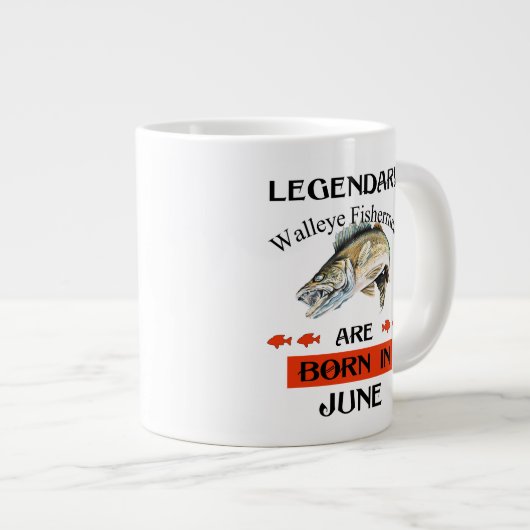 Legendary Walleye Fishermen wordt in juni geboren Grote Koffiekop (Voorkant rechts)