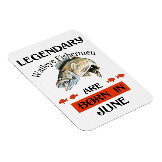 Legendary Walleye Fishermen wordt in juni geboren Magneet (Rechterzijde)