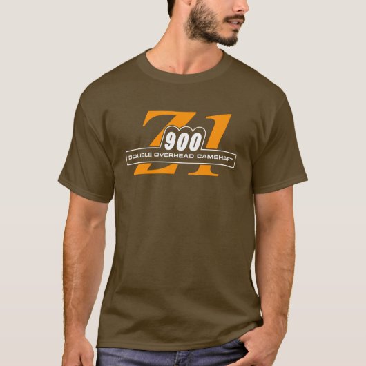 Legendary Z1 900 Rootbier en Sinaasappel T-shirt (Voorkant)