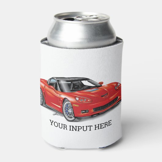 LEGENDARY ZR-1 AUTOMOBILE ART CAN COOLER (Blikje Voorkant)