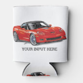 LEGENDARY ZR-1 AUTOMOBILE ART CAN COOLER (Voorkant)