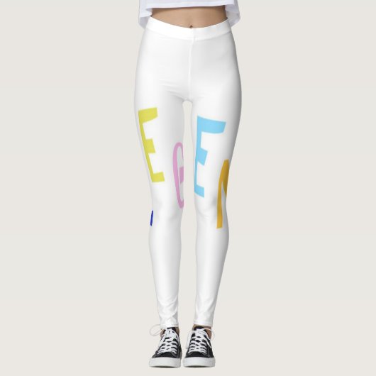 legendawoordkunst leggings (Voorkant)